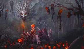 dragonshield halloween playmat